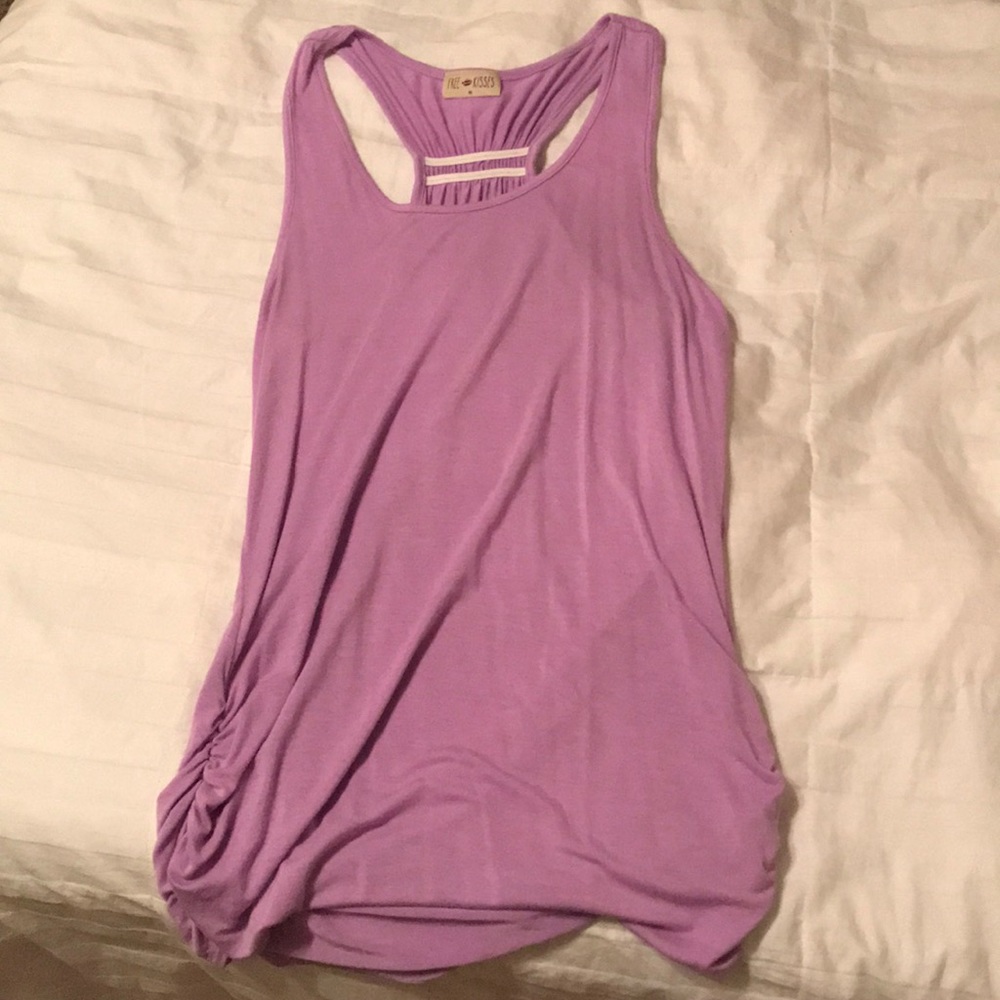 Purple tank top